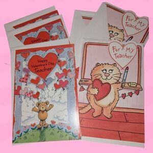 Valentine's Day School Teacher‎ Card Lot